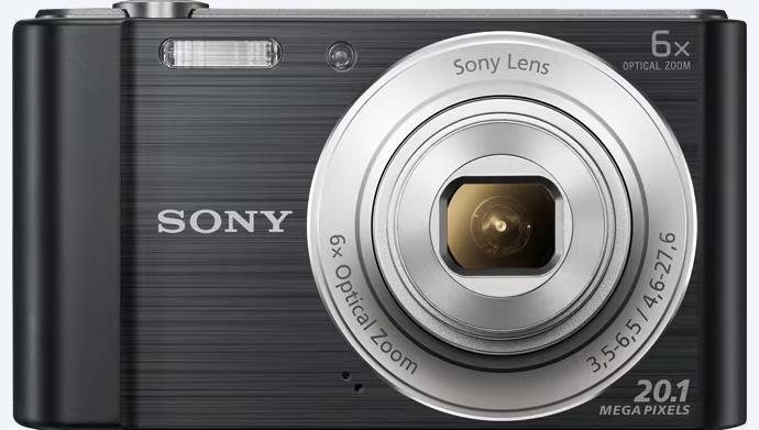 Câmera sony cyber-shot dsc-w810 preta - Câmera Semi e Profissional